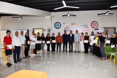 PACE Projesi kursiyerleri sertifikalarını aldı