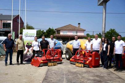 Samsun’da 250 kivi üreticisine makine ve ekipman desteği