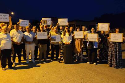 Samsun’da mahalle sakinlerinden dron ile ilaçlama tepkisi