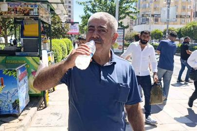 Şanlıurfa’da termometreler 48 dereceyi gösterdi