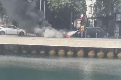 Sarıyer’de yer altı kablolarında yangın paniği