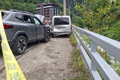Trabzon’da trafik kazası: 7 Arap turist yaralı