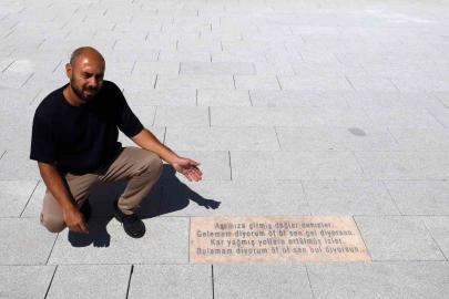 Türkiye’de bir ilk oldu, Sivas’ta kaldırımlar dile geldi