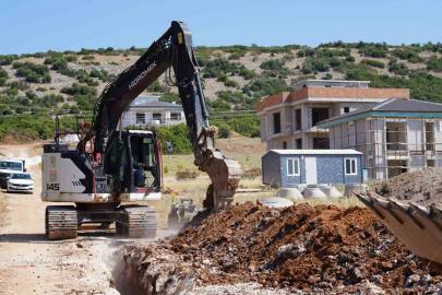 Yatağan’da yeni yerleşim birimine kanalizasyon hizmeti