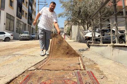 Bayraklı’da bozuk ve çamurlu yollar vatandaşı isyan ettirdi