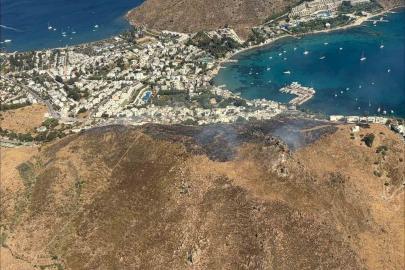 Bodrum’daki yangın kontrol altına alındı