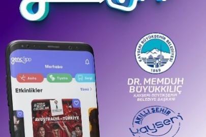 Büyükşehir, GençApp ile Kayseri’nin sosyal hayatını dijitalleştirdi