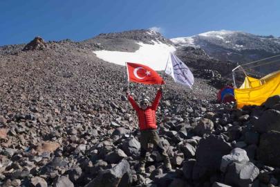 Demircili dağcıdan anlamlı tırmanış
