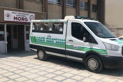 Elazığ’da trafik kazası: 1 ölü 1 yaralı