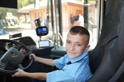 ESHOT, minik Edip’in hayalini gerçeğe dönüştürdü