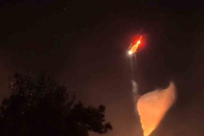 İlk yerli yangın söndürme helikopteri ‘Nefes’ alevlere nefes aldırmadı