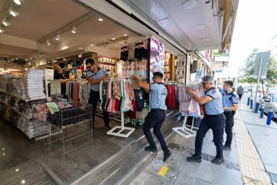 İzmir’de ana arterlerde kaldırım işgaline geçit yok