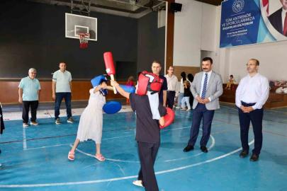 Kahta Kaymakamı Soysal yaz kulübü öğrencileriyle buluştu