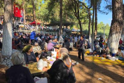 Karacasu’da 8 asırdır süren Dedebağ hayrı binlerce vatandaşı buluşturdu