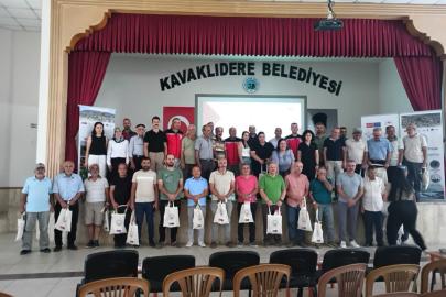 Kavaklıdere’de ceviz üreticilerine yönelik eğitim düzenlendi