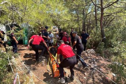 Kayaköy’de yüksekten düşen 45 yaşındaki şahıs hayatını kaybetti