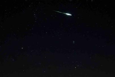 Kırıkkale’de perseid meteor yağmuru görüntülendi