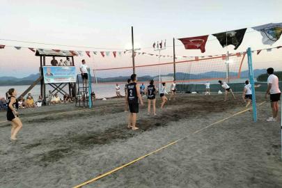 Köyceğiz’de Plaj Voleybolu Turnuvası heyecanı başladı