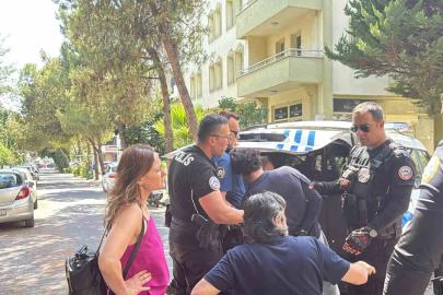 Menteşe’de polise mukavemet gösteren motokurye gözaltına alındı