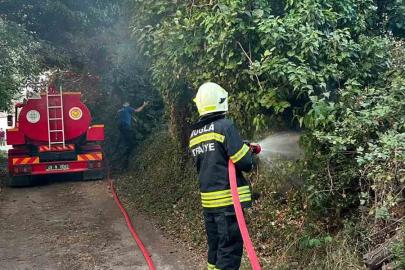 Muğla’da korkutan ot yangını: 30 metrekare alan zarar gördü