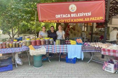 Ortaca’da ilk defa ‘Kadın Üretici Pazarı’ kuruldu