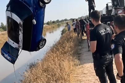 Şanlıurfa’da otomobil dereye uçtu: Sürücü kayboldu