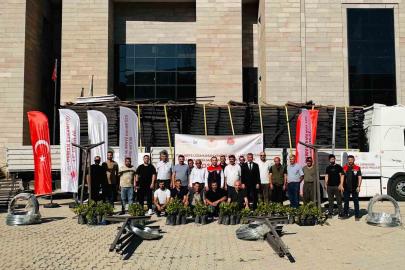 Şırnak’ta "kıtılnefs üzümü" için üreticilere ekipman ve fidan desteği