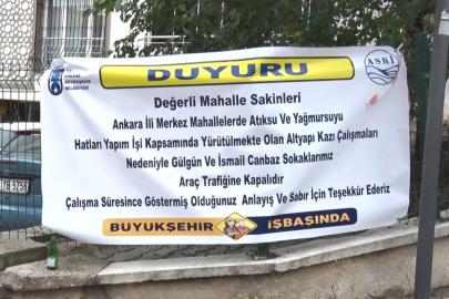 1,5 yıllık altyapı çilesinde apartmanları kanalizasyon suyu bastı: Mahalleli ABB ve ASKİ’ye seslendi
