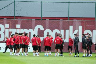 A Milli Takım’da İtalya maçı hazırlıkları başladı