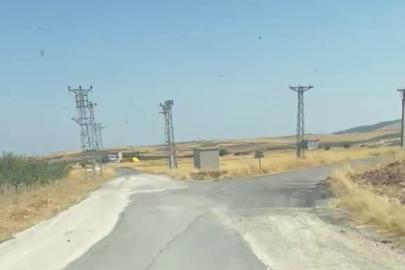 Adıyaman’da köy yolu tepkisi