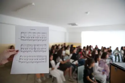 Ankara'da 65 öğrenci müzikle buluştu