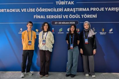 Atakum BİLSEM, bilim başarısını uluslararası arenaya taşıdı