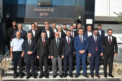 Başkan Dumandağ, Bakan Yardımcısı Aydoğdu ve il protokolünü ağırladı