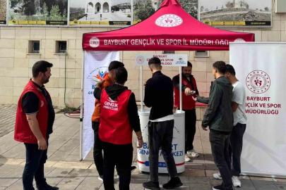 Bayburt’ta üniversite öğrencilerine yönelik tanıtım ve bilgilendirme yapıldı