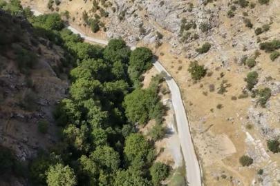 Beytüşşebap’ta 5 kilometrelik beton yolun 1 kilometresi tamamlandı