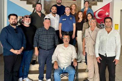 Bodrum Emniyet Müdürü Gökmen gazetecileri ağırladı
