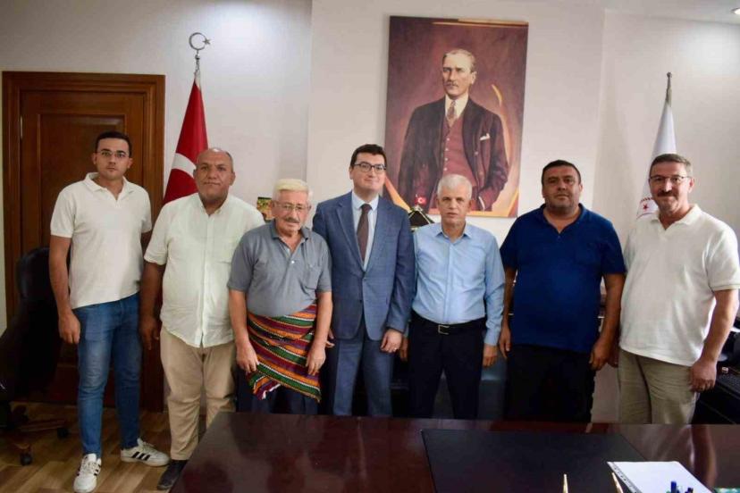 Bozdoğan Kaymakamı Sözen, Yılın Ahilerini kabul etti