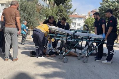 Burdur’da motosiklet ile scooter çarpıştı: 1 yaralı