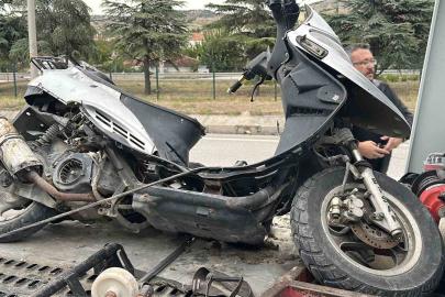 Burdur’da plakasız şüpheli motosikletin şase ve motor numarası kazınmış çıktı