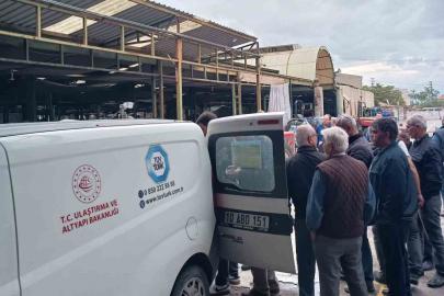 Burhaniye’ de traktör ve motosiklet muayeneleri yapıldı
