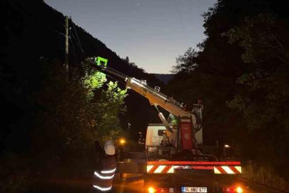 Çoruh EDAŞ, yağıştan etkilenen Rize ve Trabzon’da 120 saha çalışanıyla arızaları giderdi