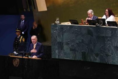 Cumhurbaşkanı Erdoğan: "Filistin halkının mücadelesini bu kürsüden dünyaya duyurmaya devam edeceğiz"