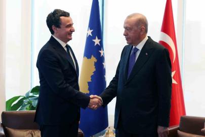 Cumhurbaşkanı Erdoğan, Kosova Başbakanı Kurti ile görüştü