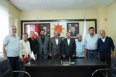 Darende Belediye Başkanı Bozkurt’tan AK Parti İlçe Başkanı Bozkurt’a ziyaret
