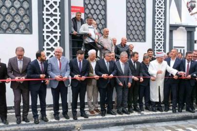Durağan Yeni Camii dualarla ibadete açıldı