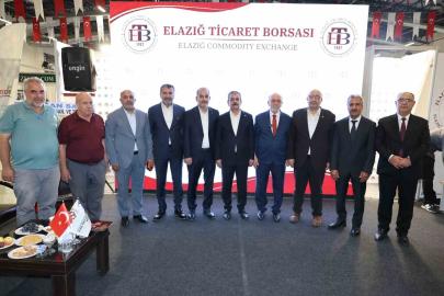 Elazığ Ticaret Borsası standına fuarda yoğun ilgi