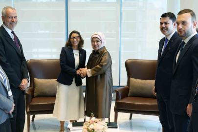 Emine Erdoğan, Brezilya Devlet Başkanı’nın eşi Silva ile görüştü