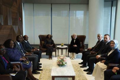 Emine Erdoğan, Kenya Cumhurbaşkanı’nın eşi Rachel Ruto ile görüştü
