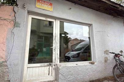 Eskişehir’de berber dükkanını kundaklama girişimi
