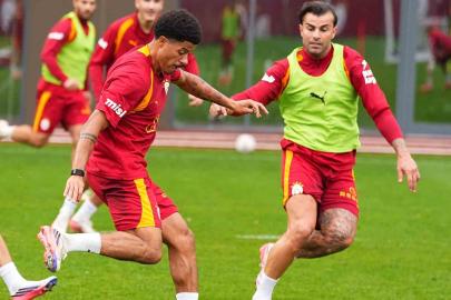Galatasaray, Trabzonspor maçı hazırlıklarını sürdürdü